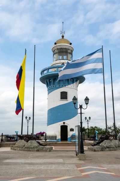 Maják Santa Ana Hill, Guayaquil (Ekvádor) — Stock fotografie