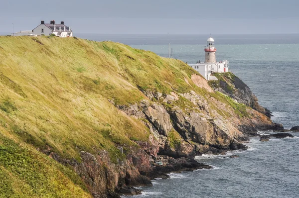 Bailey latarni, howth, dublin (ireland) — Zdjęcie stockowe