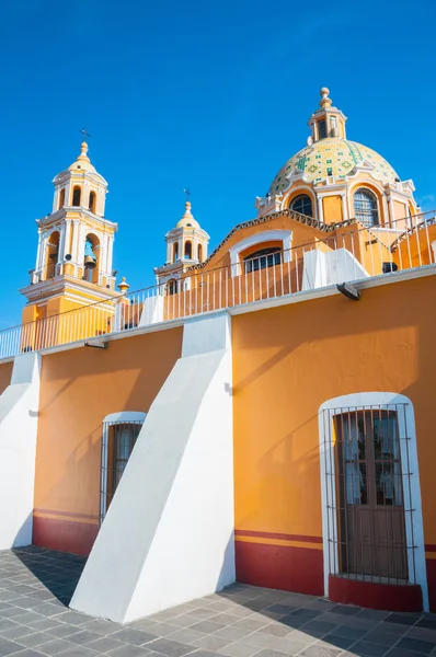 "Santuario de los remediation os, "Cholula in Puebla (墨西哥)) — 图库照片