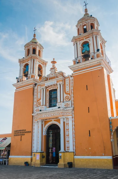 "Santuario de los remedios, "Cholula in Puebla (Meksika) — Stok fotoğraf