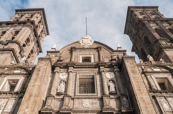 Kathedraal van Puebla, mexico — Stockfoto