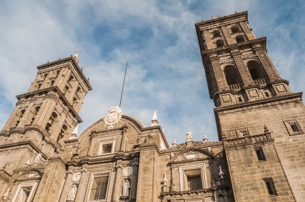 Puebla katedralen, Mexiko — Stockfoto