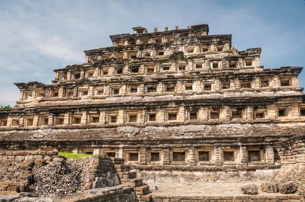 Piramis rések, El Tajin, (a mexikói Veracruz) — Stock Fotó