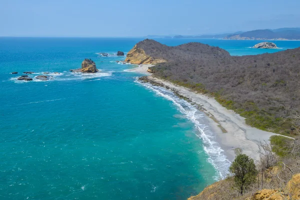 Los Frailes beach, Machalilla Milli Parkı (Ekvador)