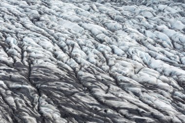 Skaftafell glacier, Vatnajokull national park, Iceland clipart