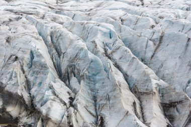 Svinafell Glacier, Vatnajokull national park, Iceland clipart
