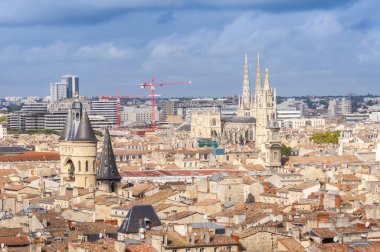 bordeaux, Fransa havadan görünümü