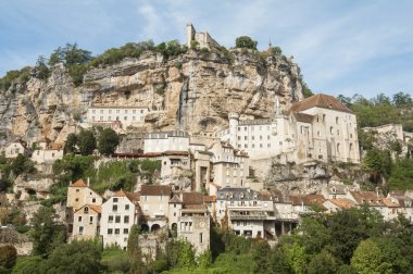 Midi Pyrenees (Fransa Rocamadour Köyü)