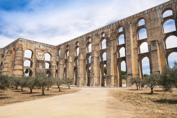 Aqueduto romano de Elvas, Portugal — Fotografia de Stock