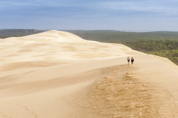 Die große düne von pyla, arcachon (frankreich) — Stockfoto