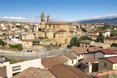 Elciego kent, Rioja Alavesa (İspanya)