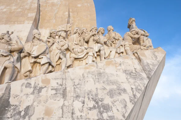 Monumento a los Descubrimientos, Lisboa (Portugal) ) — Foto de Stock