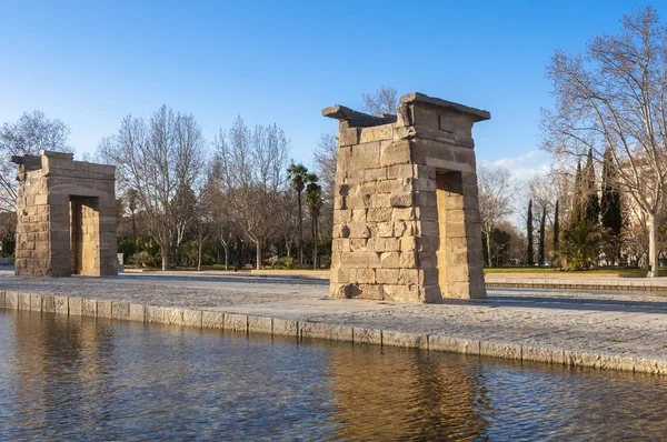 Temple of Debod, Madrid (Espanha) ) — Fotografia de Stock