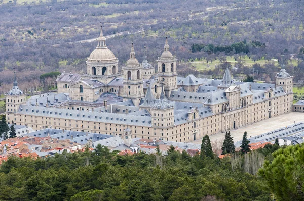 Mosteiro Real de San Lorenzo de El Escorial, Madrid — Fotografia de Stock