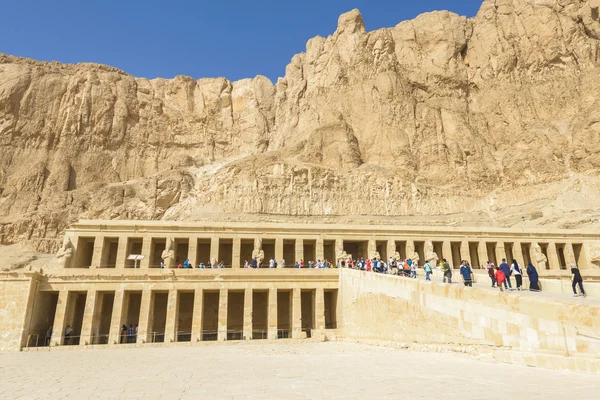 Ναό της Χατσεπσούτ, στη δυτική όχθη του luxor, Αίγυπτος — Φωτογραφία Αρχείου