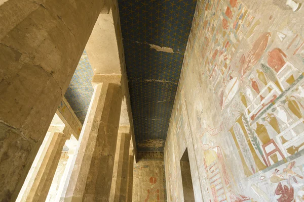 Tempio della regina Hatshepsut, Necropoli di Tebe — Foto Stock