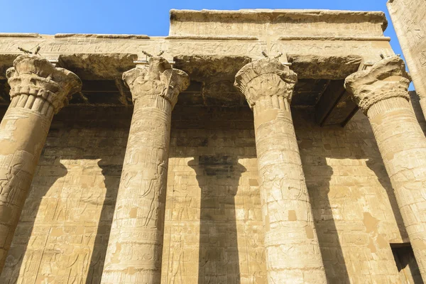 O Templo de Hórus (Templo de Edfu), Egito — Fotografia de Stock