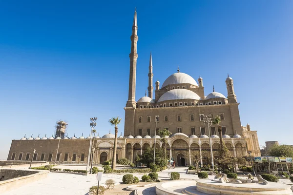 Mezquita de Muhammad Ali, Ciudadela de Saladino de El Cairo (Egipto ) — Foto de Stock