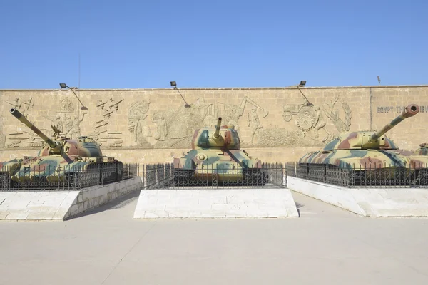 Tanques en el Museo Militar Nacional Egipcio — Foto de Stock