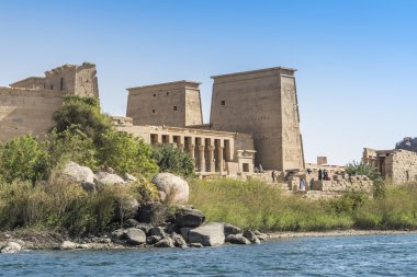 Isis Tapınağı Elefantin Aswan (Mısır'dan)