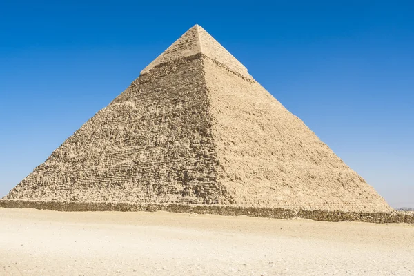 Piramide van Khafre, Gizeh, Egypte — Stockfoto