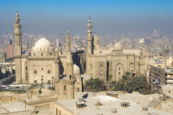 Downtown of Cairo seen from the Saladin Citadel, Egypt — Stock Photo, Image