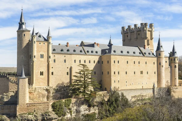 Der alcazar von segovia (spanien) — Stockfoto