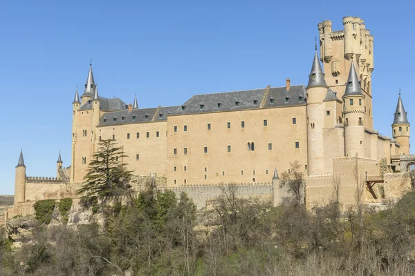 Der alcazar von segovia (spanien) — Stockfoto