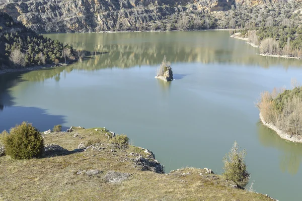 Duraton Kanyon Tabiat Parkı Segovia, İspanya — Stok fotoğraf