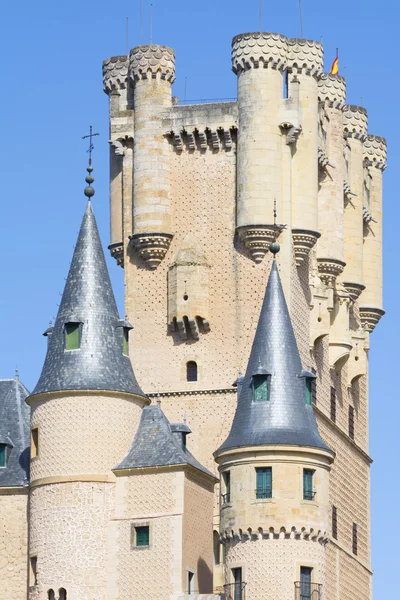 Der alcazar von segovia (spanien) — Stockfoto