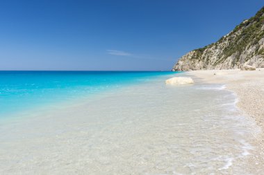 Egremni plaj Lefkada Adası (Yunanistan)
