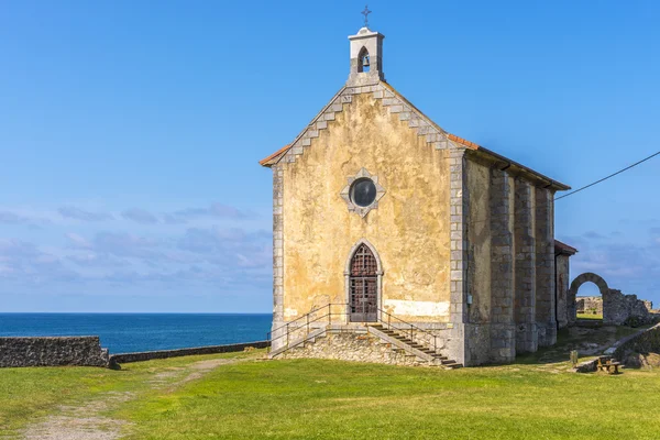 Kapel van Santa Catalina in Mundaka, Bizkaia, Spanje — Stockfoto