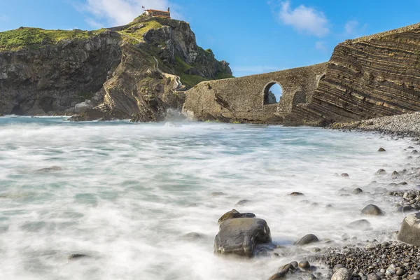 San juan de gaztelugatxe, bizkaia (Spanien) — Stockfoto