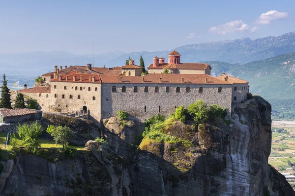 ギリシャのメテオラ修道院の複合体のアギオス ・ Stefanos 修道院 — ストック写真