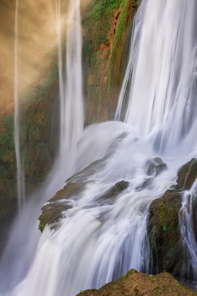 Cachoeiras Ouzoud, Grande Atlas em Marrocos — Fotografia de Stock