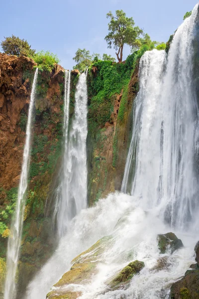 Cascate di Ouzoud, Grand Atlas in Marocco — Foto Stock