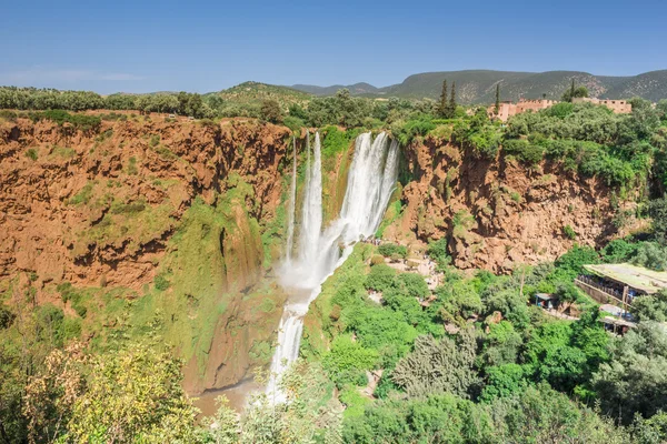 Ouzoud vattenfall, Grand Atlas i Marocko — Stockfoto