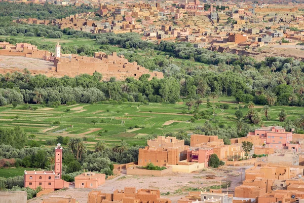 Ville et oasis de Tinerhir, Maroc — Photo