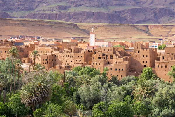 Town and oasis of Tinerhir, Morocco Stock Picture