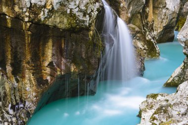 Büyük Kanyon Soca nehir, Slovenya