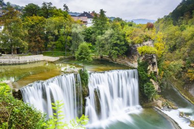 Jajce kasaba ve Pliva şelale, Bosna Hersek