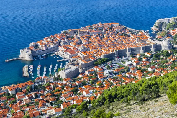 A cidade velha de dubrovnik, croácia — Fotografia de Stock