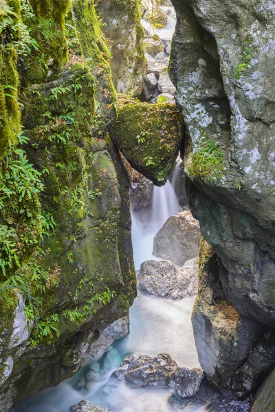 Tolmin gorge, Slovenien — Stockfoto