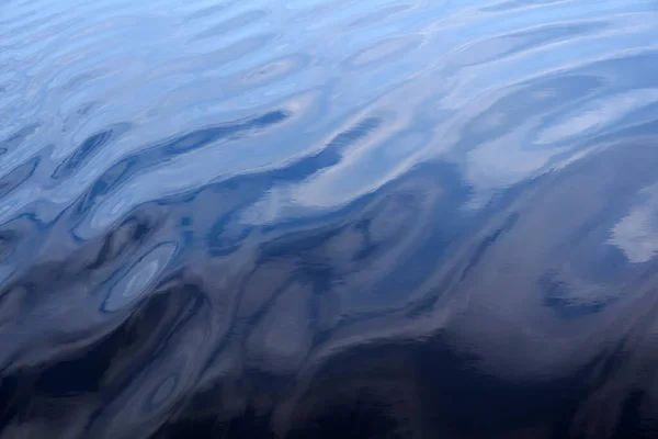 blurred abstract background - gentle waves on a smooth water surface