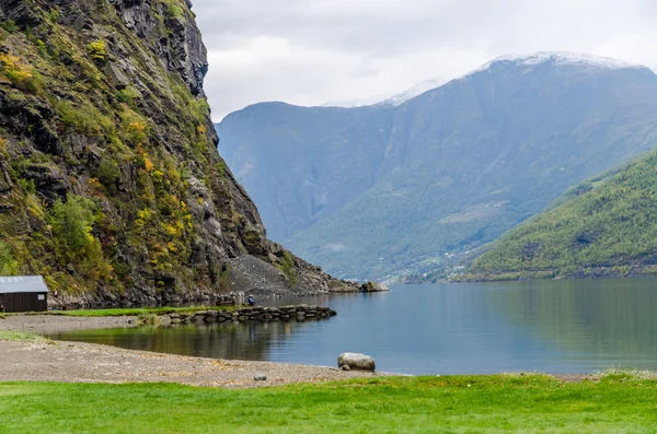 Immagine del fiordo norvegese — Foto Stock