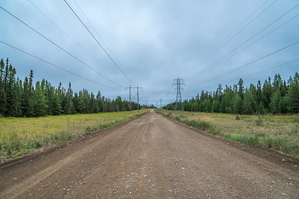 カパスケーシングに位置近くの産業道路 — ストック写真