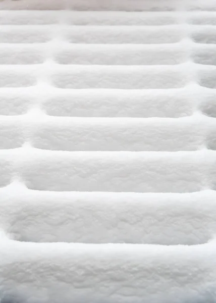 Stín Vzor Sněhovém Povrchu — Stock fotografie