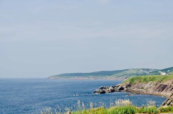 Küste Des Bretonischen Hochlandnationalparks Nova Scotia Kanada — Stockfoto