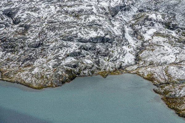 View Misty Mountain Lake Norway — Stock Photo, Image