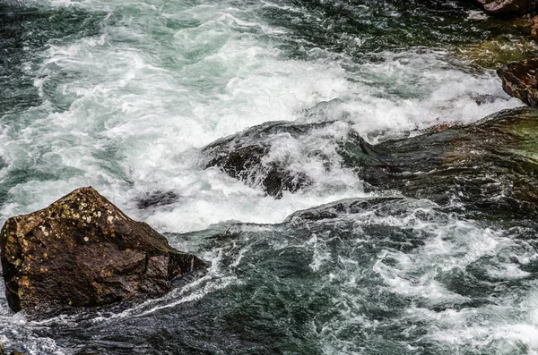 Вид Горную Реку Норвегия — стоковое фото